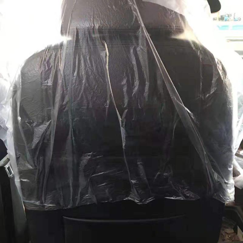 50/100 Pieces Disposable Plastic Car Seat Covers Protective Covers for Beauty Repair Waterproof Universal Taxi Accessories
