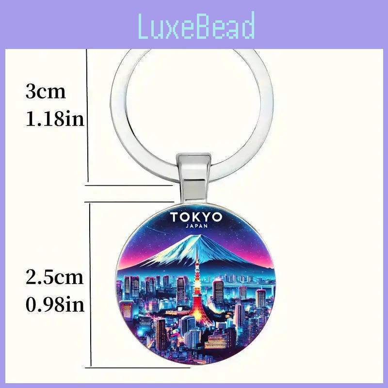 Mountain Tokyo Fuji Jewelry Keyring Pendant For Occasion Gifts Celebration