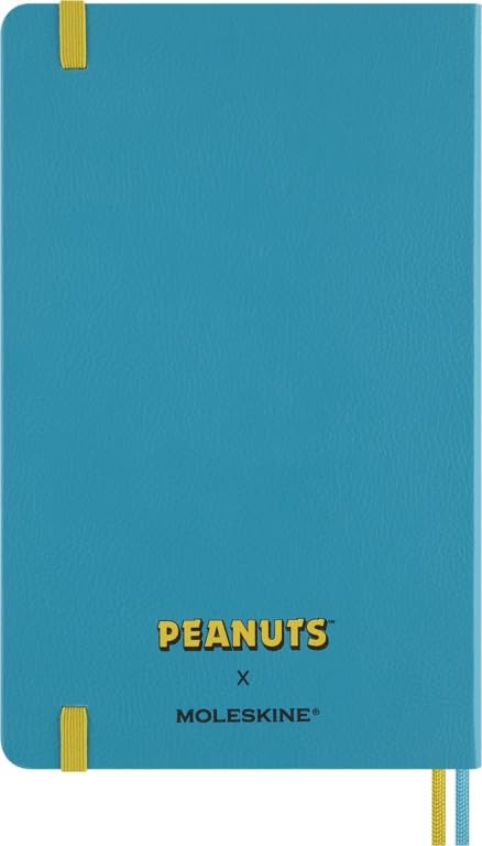 Moleskine Peanuts Чарли Люси Планировщик 2025 Начало с июля 18 месяцев Еженедельник в твердом переплете Большой размер x Желтый DHPE18WN3Y26 & (13см 21см)
