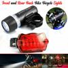 Предупреждение Комплект передних и задних фонарей для велосипеда Мигающая лампа Горный велосипед Использование Велосипедный яркий фонарик
