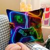 PC Neon Video Game Maple Design Cushion Cover Happy Autumn Harvest decor Holiday Decorati Pillow Cover