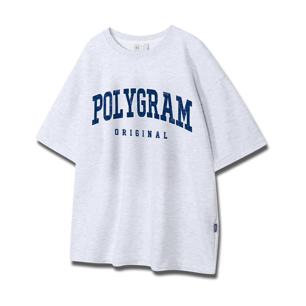 POLYGRAM Pgm Оригинальная двусторонняя большемерная футболка с коротким рукавом