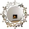 20cm Circular Mirror Wall Sticker Acrylic Mirror Decals Ceiling Decorative Mirror for Room Bathroom Modern Home Decoration