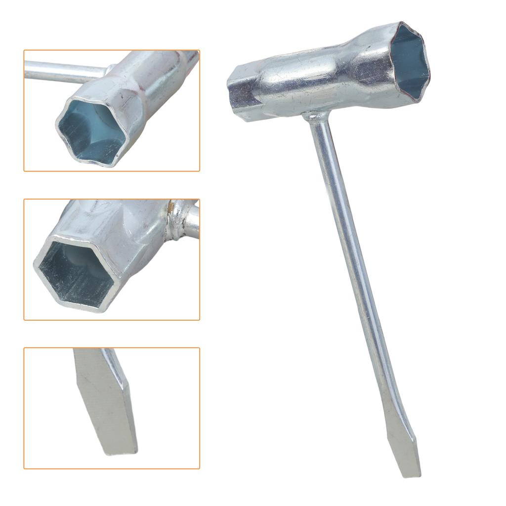 4 шт. Эргономичный свечной ключ 13 мм-19 мм из нержавеющей стали, съемник для бензопилы, мотокосы