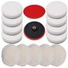 VidaXL Set of Polishing Discs 14 Pcs 180 Mm