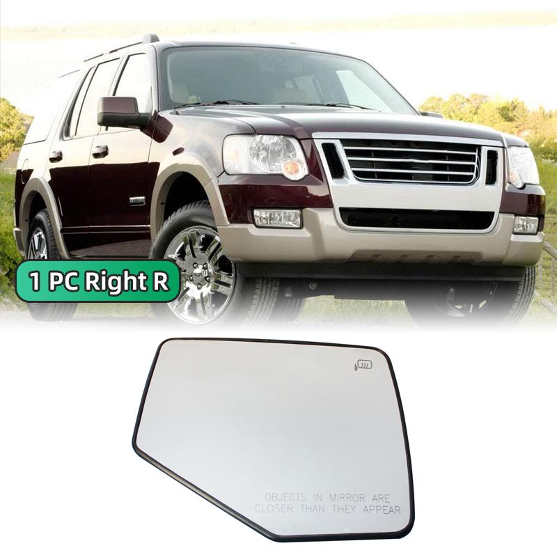 Для Ford Explorer 2006 2007 2008 2009 2010 Внешнее Зеркало Заднего Вида Боковое Стекло Линза С Подогревом 6L2Z-17K707-E 6L2Z-17K707-C