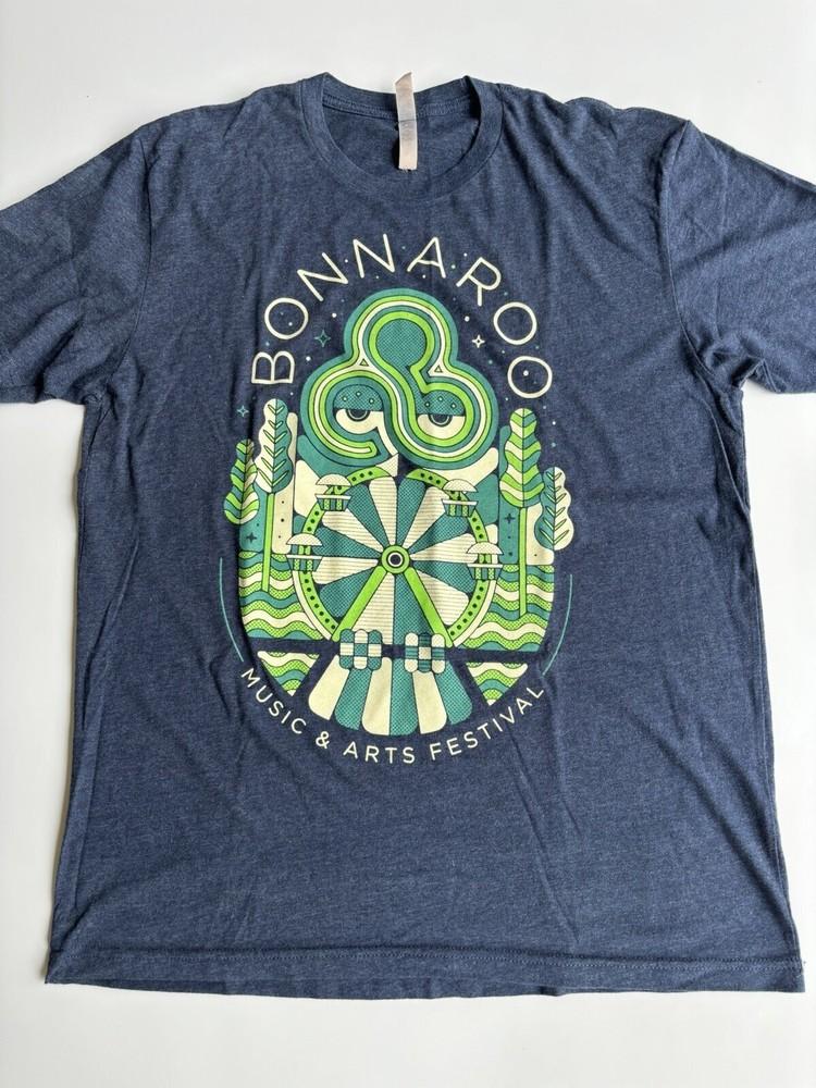 Vintage 2017 Bonnaroo Music & Arts Festival T-Shirt Tee Men’s All size HRT112 Unisex T-Shirt