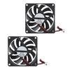 21.46CFM 2PCS 3D Printer Assembly Part High Speed Cooling Fan 12V 6000RPM