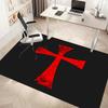 1pc Knights Templar2 Print Area Rug - Soft, Washable Non-Slip Indoor Mat, Living Room, Home Office Decorative Rug,Office Decorative