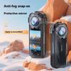 Upgrade Anti-fogging Lens Guard for Insta360 X5 Snap-on Optical Glass Lens Protective Anti-Scratch Cover for Insta 360 X5 Camera