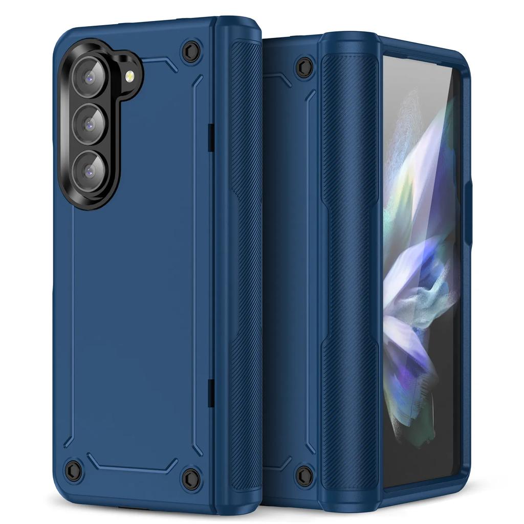 Для Samsung Galaxy Z Fold5 Fold 5 5G лучший защитный шарнирный чехол для телефона Samsung Z Fold 5 двухслойный прочный складной чехол