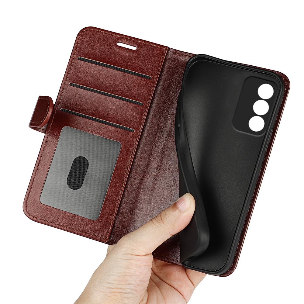 For Oppo A3 Pro (Global) 5G/A3 Pro (India) 5G/K12x 5G (India)/A80 5G Case Crazy Horse Texture Leather Stand Wallet Phone Cover