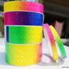 2,5 см Яркая Цветная Светоотражающая Лента для Велосипедов, Мотоциклов и Автомобилей
