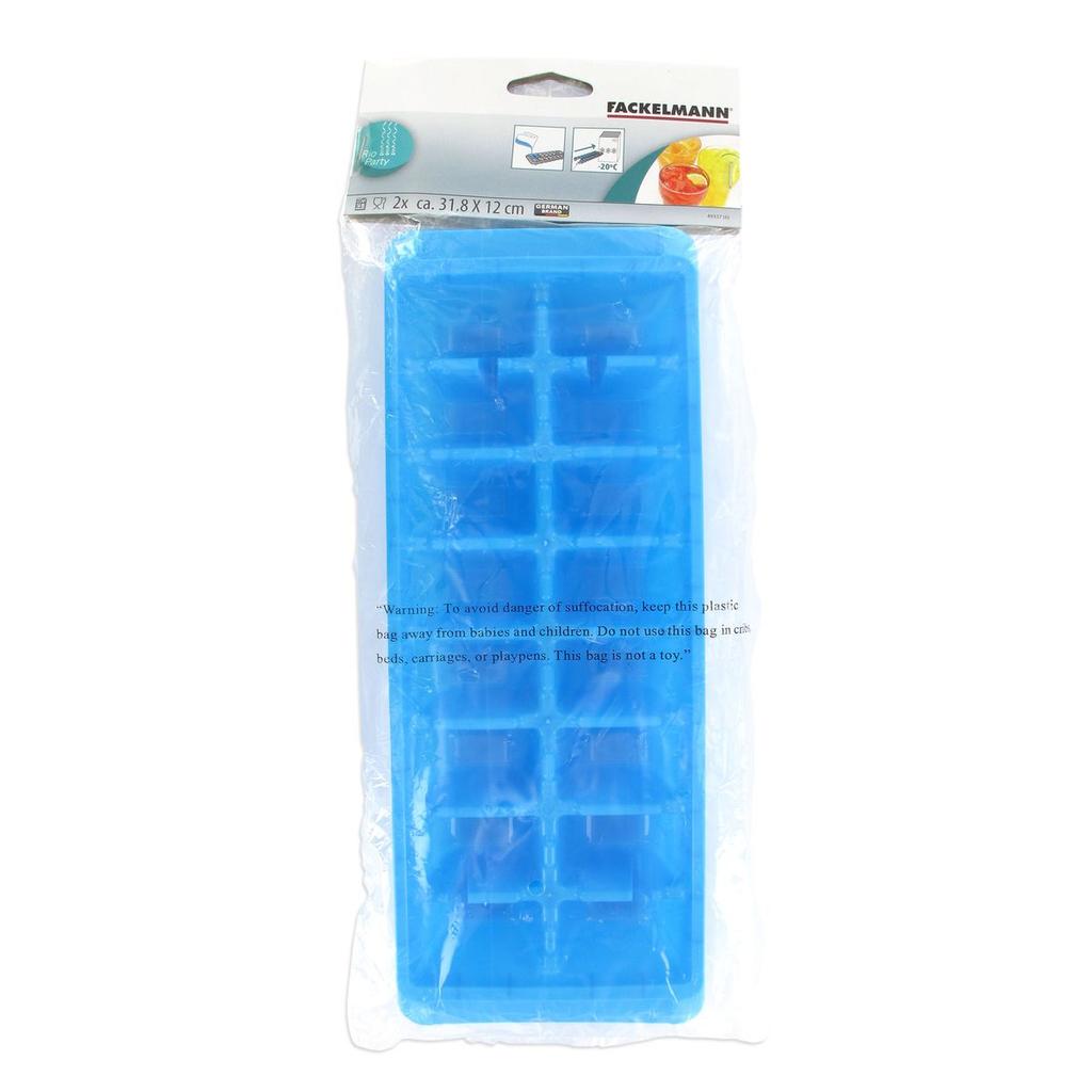 Синий лоток для кубиков льда вместимость 16 кубиков льда Fackelmann Bar Concept ref. 49357