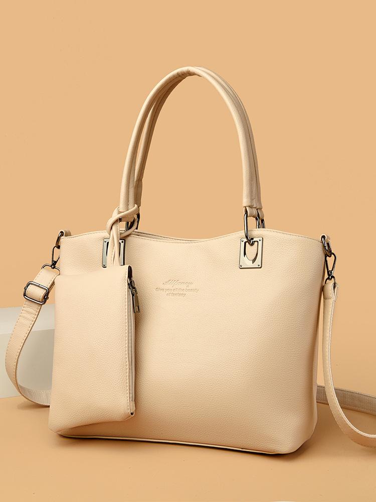 Large Capacity Women'S Fashion Commuter Tote Bag Mother Messenger Bag