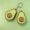 Calming Sensory Avocado Clicker Keychain Funny Finger Button Pendant New Bag Pendant  Teens Adult