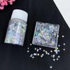 Laser Nail Glitter Holographic Nail Sequins Resin Mold Fillers Pailfor Nail Art Decor Face Body Nail Decals DIY Crafting