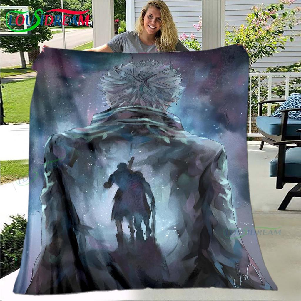 Fashion D-Devil May Cry Tapestry Game Poster Four Seasons Blanket Sofa Cover Travel Bed Plush Blanket Office Break Blanket Gift