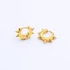 Stainless Steel Rivet Ear Cuffs - Non-allergenic Punk Style Earrings for Men & Women