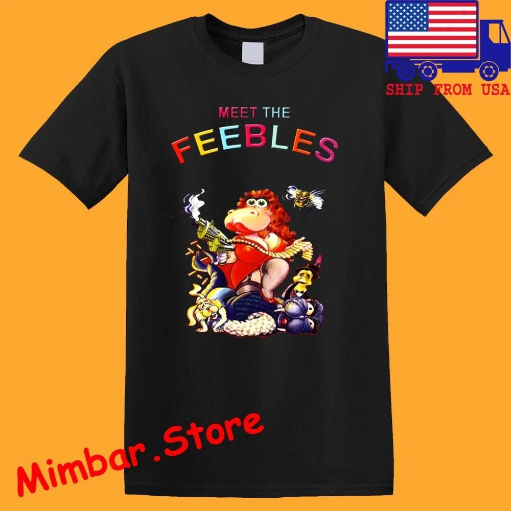 Meet the Febles Movie Men's Black Size S-5XL
