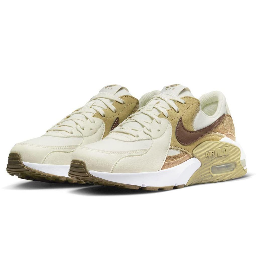 Air Max Excee W AIR MAX EXCEE Nike Япония Оригинальный товар [Nike] Белый/Бежевый/Коричневый DJ1975-001 25,0 см
