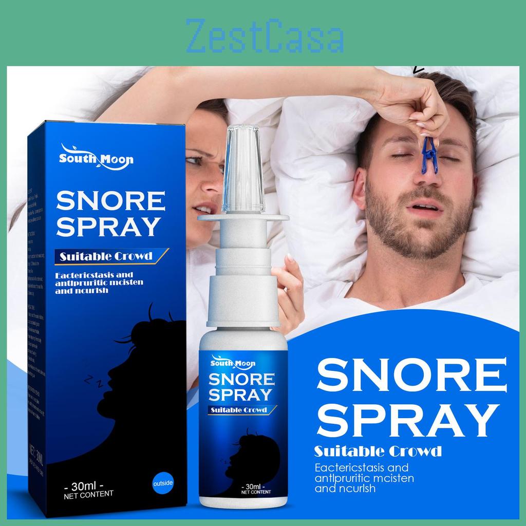 Herbal Anti-snoring Spray 30ml Natural Nasal Moisturizing Solution For Comfortable Sleep