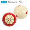 PATIKIL Billiard Practice Training Cue AAA Grade Pro Cup Standard Pool Cue Balls with Red Dot Billiard White Balls, 57.2mm, 2-Piece Accessories,