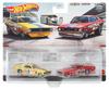 Hot Wheels Premium 2 Pack Plymouth Cuda Duster Funny Car, 2000-е годы и HFF29 '72 FC/Plymouth [3 шт.] Желтый/Красный