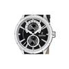 FESTINA Многофункциональные кварцевые мужские часы с черным циферблатом в стиле ретро F16573-3 с кожаным ремешком