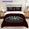 Toronto Raptors Basketball Spirit Three-piece set(1 * duvet cover + 2 * pillowcase, without core)Duvet cover and pillowcase Soft and comfortable