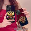 Russia Flag Silicone Mobile Phone Case for iPhone 17 16 15 14 13 12 11 X XR XS Air Pro Max Plus Mini Colorful Cover