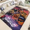 Hip Hop Rapper Legend Print Area Rug Non Slip Floor Mat Vintage Portrait Carpet For Living Room Bedroom Home Decor Fans Gift