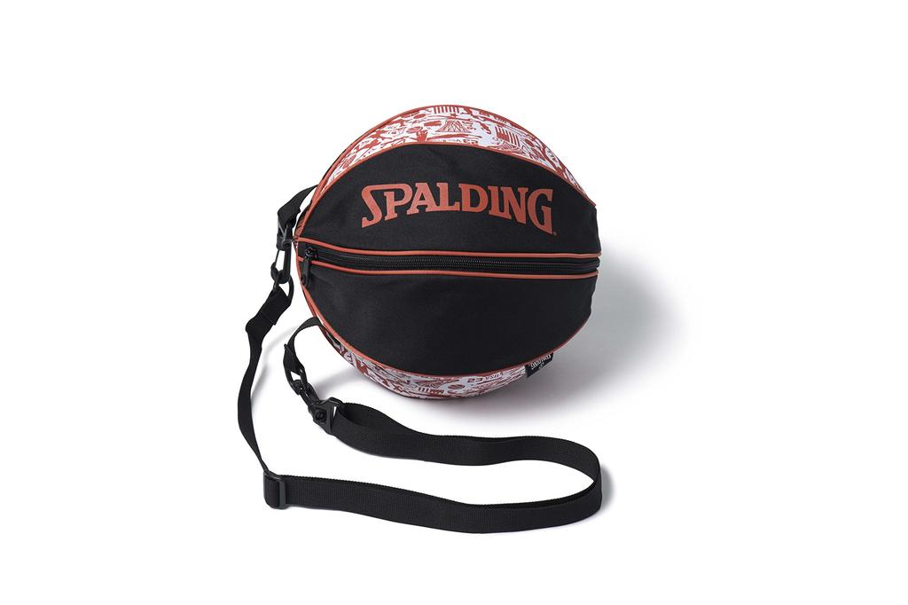 SPALDING Баскетбольный чехол Сумка для мяча Граффити Оранжевый Оранжевый Баскетбольная корзина 49-001GF 49-001GF