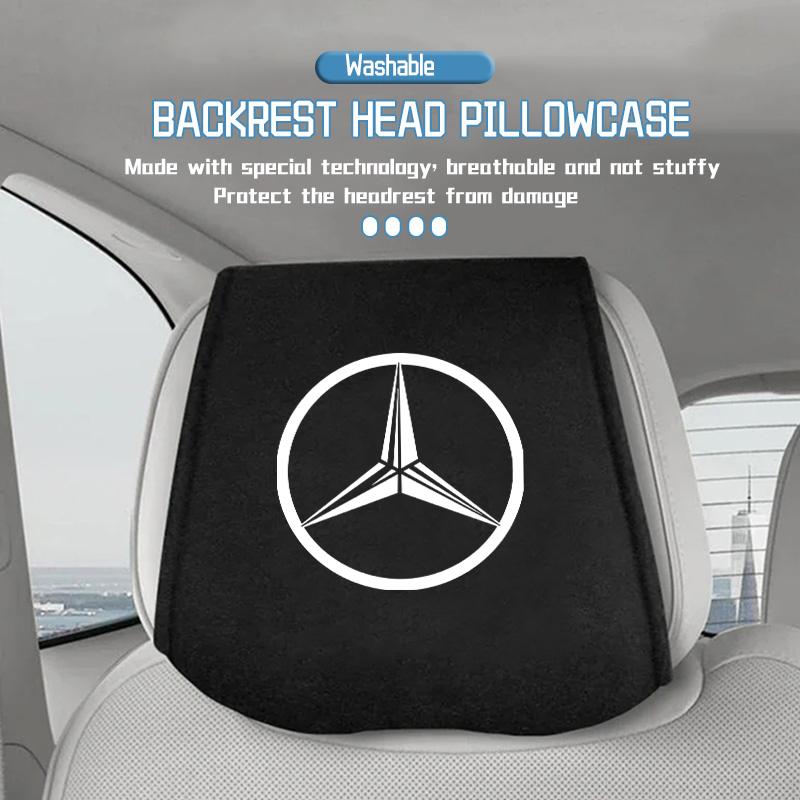 Для автомобиля Benz Подушка для подголовника на спинку сиденья Пылезащитный чехол Поддерживающая прокладка Автоаксессуары Эксклюзивные AMG W124 W203 W204 SPRINTER V PN7