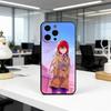 K-Kurisu M-STEINS GATE Makise-es Чехол для телефона Для iPhone 17, 16,15,14,13,12,11 Plus,Pro Max, Другие Мягкий Черный Чехол