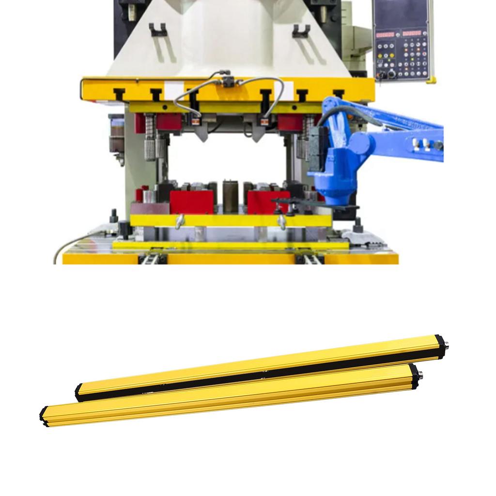 Защитная световая завеса 4 луча 20 мм интервал защиты рук инфракрасный световой экран датчик для перфоратора гидравлики