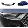 Автоаксессуары, совместимые с Honda Accord 2023 2024 2025, Накладки на фары, Накладки на фары, Накладки на веки, Молдинги, ABS, 2 шт.(Углеродное волокно