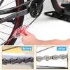 Bike Chain Cleaner Tool Kit – Transparent Bicycle Chain Cleaning Machine with Built-in Brushes
