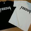 Классическая мужская футболка с коротким рукавом с надписью Yeezus из премиальной смесовой ткани