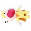 Game Pizza Plush Toy Cute Soothing Bright Color Soft Stuffed Pizza Figure for Children Adults