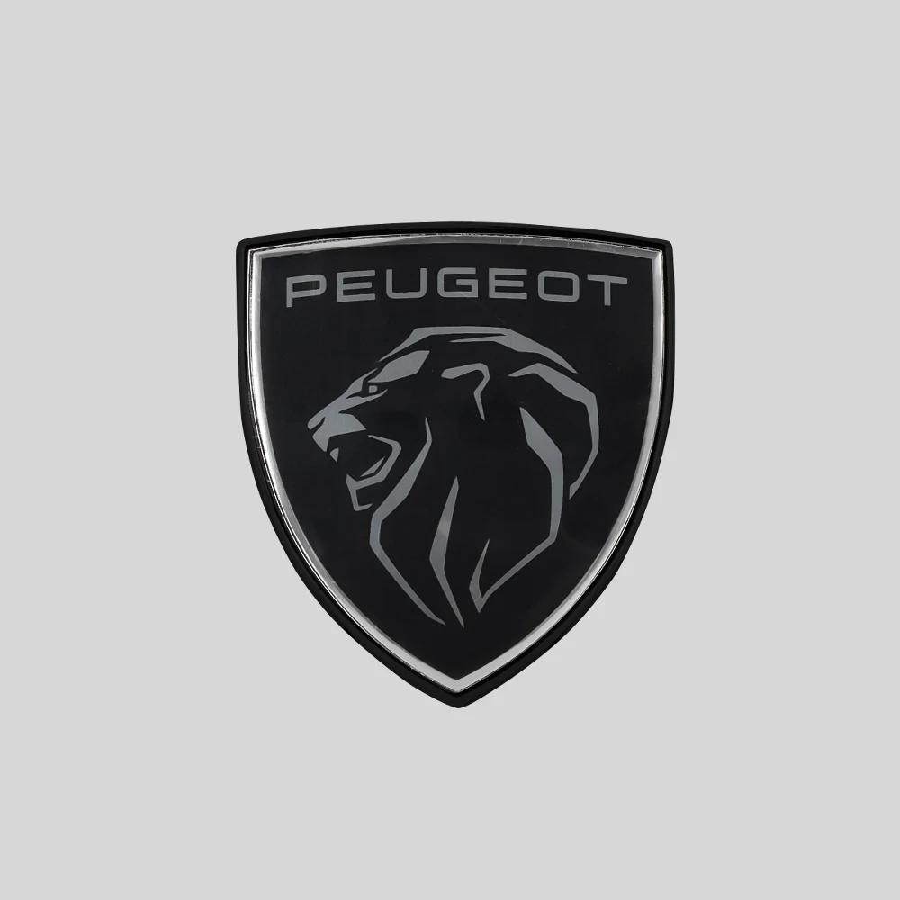 Автомобильная наклейка 2025 Горячий автомобиль Оригинальная эмблема на капот Декаль Аксессуары для Peugeot 308 408 508 RCZ 205 208 3008 2008 108 206 207