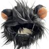 Breathable Lion Mane Wig Cap Hat Fluffy Pet Costume Comfortable Fit Dog Cat Wig Hat  Cosplay