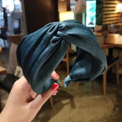1 шт. Новая женская повязка на голову Твист Повязка для волос Милая с узлом Крест Накидка на голову из ткани Повязка для волос Обруч для волос Повязка на голову