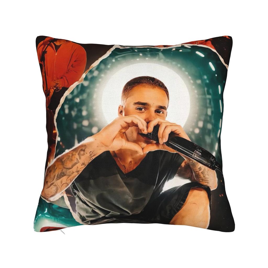 Jb Biebers Pillow Case Kawaii Pillow Cover Soft Pillowcases For Sofa Car Home Decor