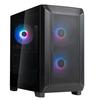 Silverstone Корпус ПК Mini Tower Высокий воздушный поток Большая вместимость ARGB Черный Официальный японский дистрибьютор SST-FA312X-BG Micro-ATX
