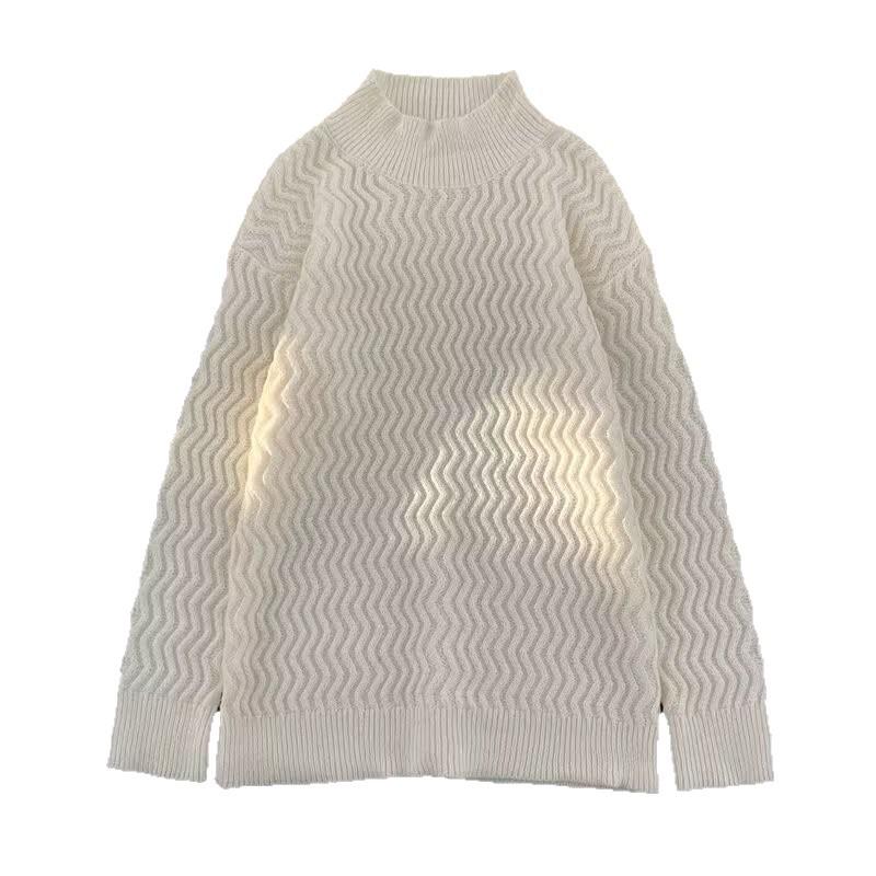 Men's Thick Knitwear: Korean and Japanese Style Loose Sweater for Autumn-Winter