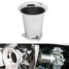 For Chrome Cv Carburetor Air Filter Interface Cup Horn Velocity Stack Billet Aluminum Replacement Part