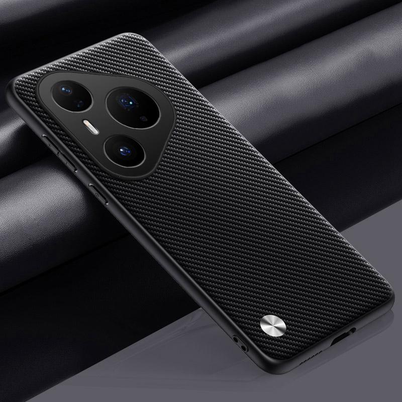 Роскошный чехол из искусственной ПУ кожи для Huawei Pura 80 Pro Plus, задняя крышка, матовый силиконовый чехол для телефона с полной защитой для Huawei Pura 80 Ultra
