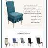 Dining Chair Cover, Cushion, Backrest Cover, Thickened Elastic Chair Cover, Household Use
