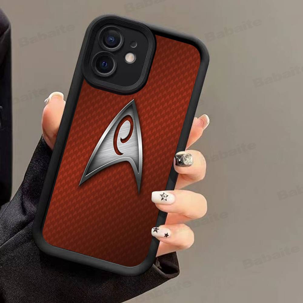 Star T-Trek Movie Logo Phone Case IPhone 16 Plus 15 11 14 12 13 17 Pro Max Shockproof Soft Cover